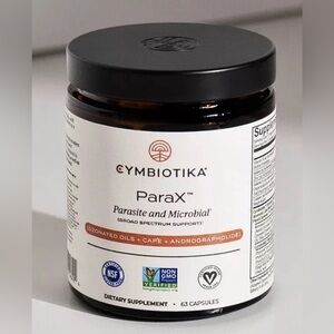 New NIB Cymbiotika ParaX Parasite Cleanse Microbial Health Detox & Lymph Support